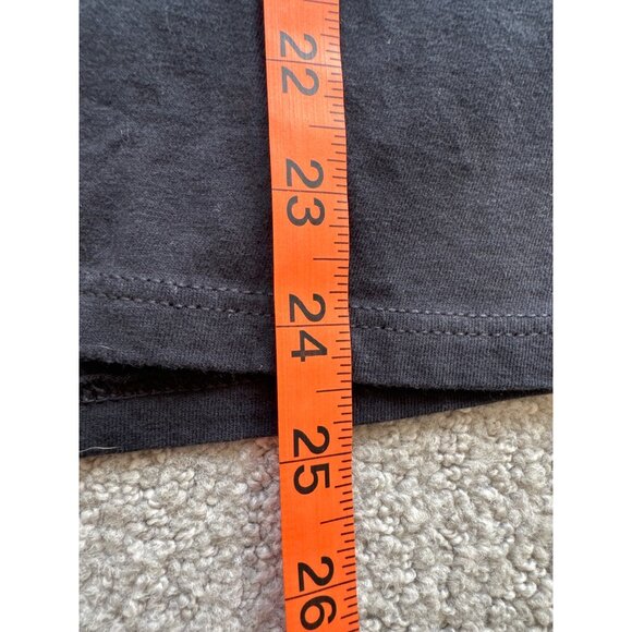 Port & Company Ladies Medium Black T-Shirt With Coyotes & Moon Graphic - Picture 6 of 6